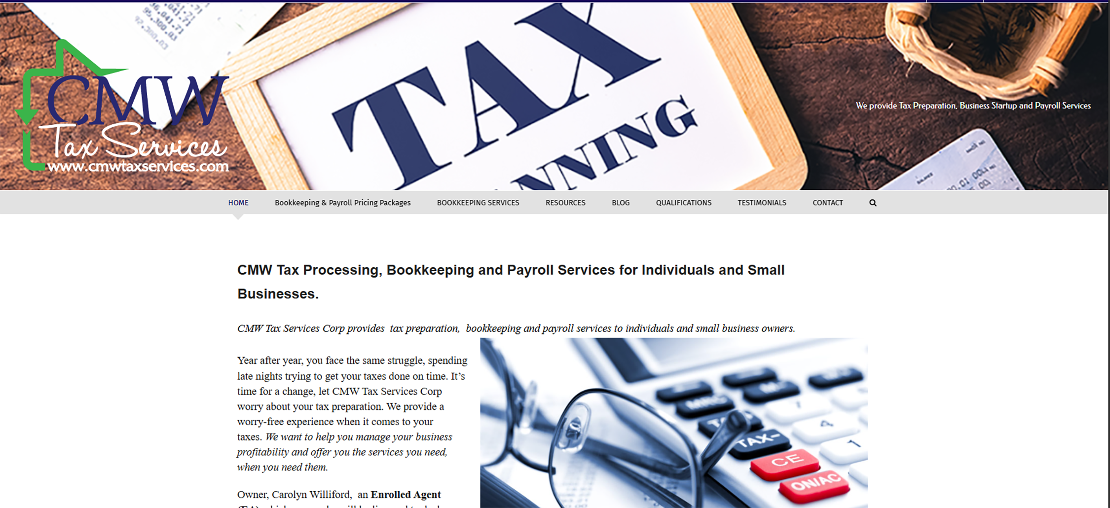 CMW Tax services