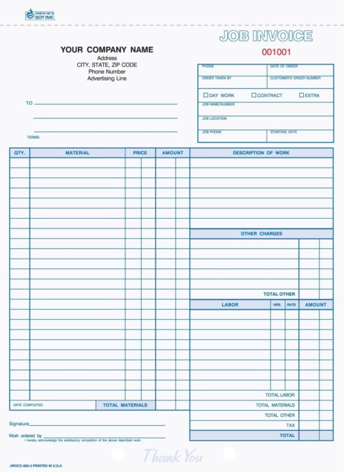 3 Part Cleaning Work Orders Residential