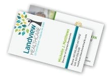 Full Color Raised Ink Business Cards-Classic Crest Solar White 110 lb
