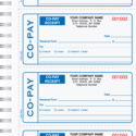 COPA-185 Co-Pay Medical Receipt Books