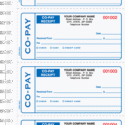 Copa-185 Co-Pay Cash Receipts