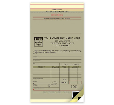 28 Neptune Fuel Meter Tickets