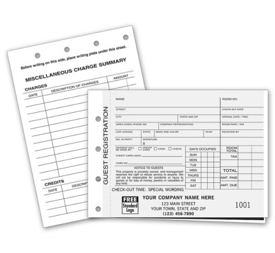 Hotel Registration Forms