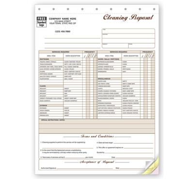 5521 Cleaning Service Proposal