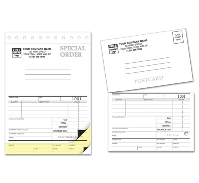 Special Order with Post Card and Carbons, 86