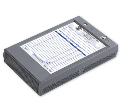 Portable Register - Plastic Register for 5 1/2 x 8 1/2 Forms