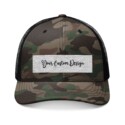 camo black Trucker Cap